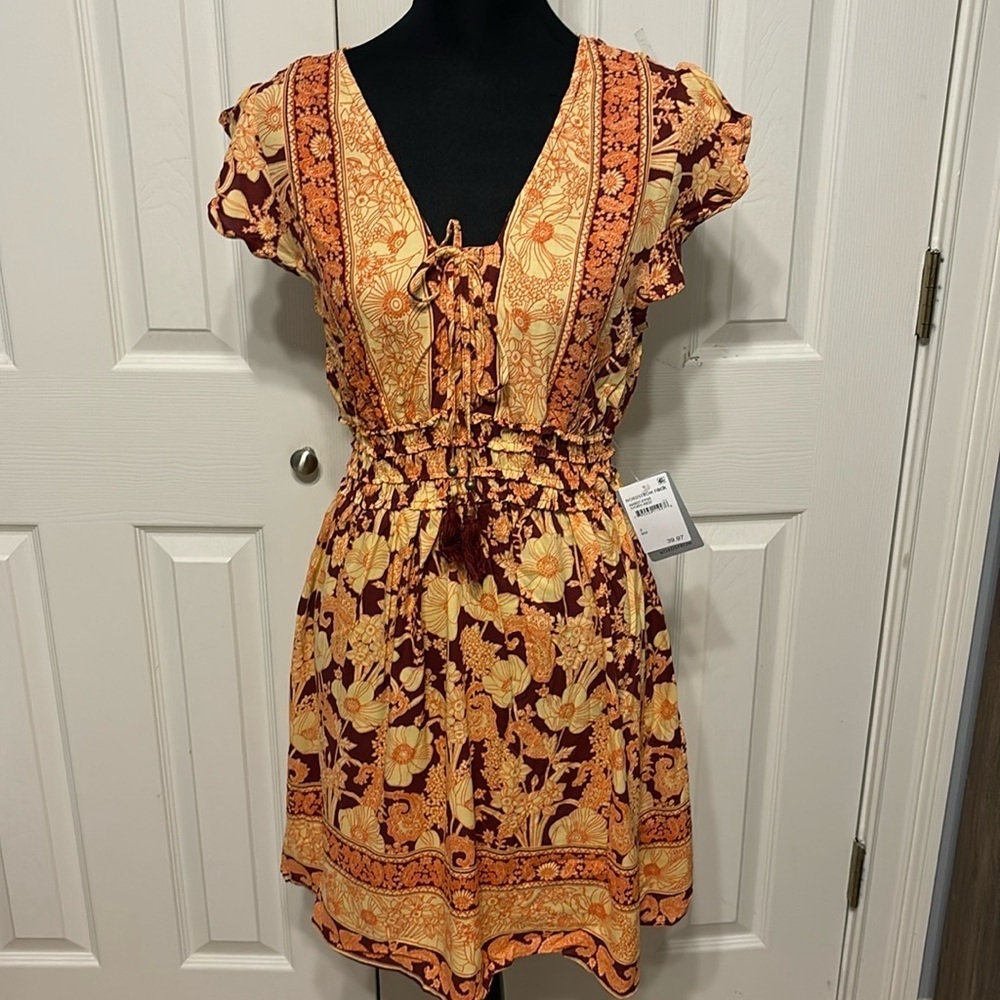Nostalgia Floral Boho Dress